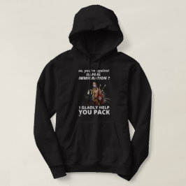 "SÅ DU ÄR EMOT ILLEGAL INVANDRING?.." HOODIE