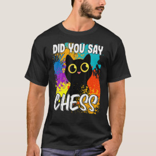 Sa du Chess Black Cat? T Shirt
