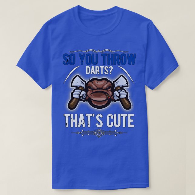 Så du kastar mörkare2 t shirt (Design framsida)