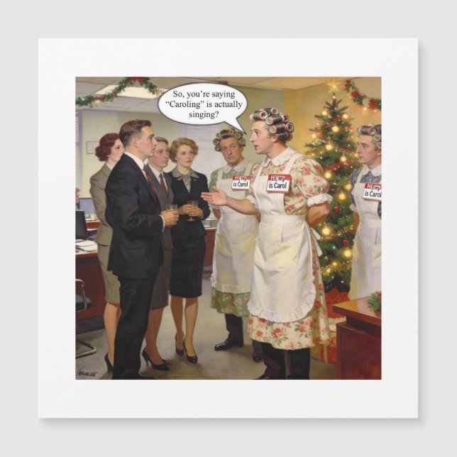 Så, du säger att “Caroling” faktiskt är att sjunga (Framsida)