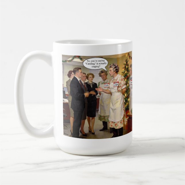 Så, du säger att “Caroling” faktiskt är att sjunga Kaffemugg (Vänster)