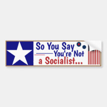 Så du säger att du inte är socialist....