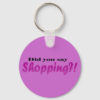 Sa du Shopping? Nyckelring