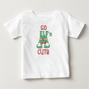 Så ELF n Cute Funny jul T Shirt