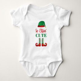 Så Elfing Cute Funny jul säger T Shirt