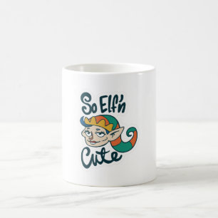 Så Elf'n Cute jul Elf Kaffemugg