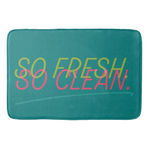Så färsk. Så rent. Bath Mat Badrumsmatta