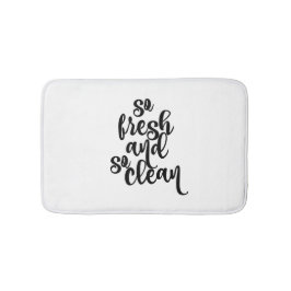 Så färskt och så rent badmat badrumsmatta