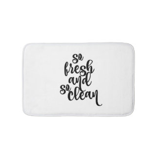 Så färskt och så rent badmat badrumsmatta
