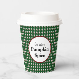 Så fin Pumpkin Spice (gröntens bakgrund)