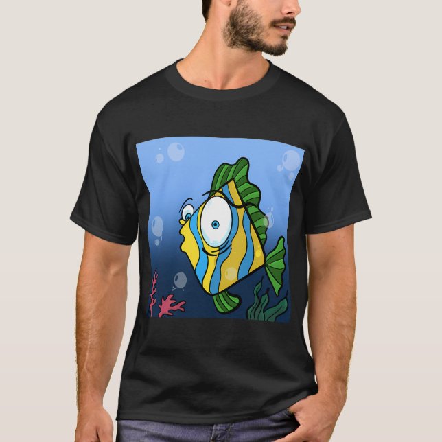 Så-fisk-tistikerad? T Shirt (Framsida)