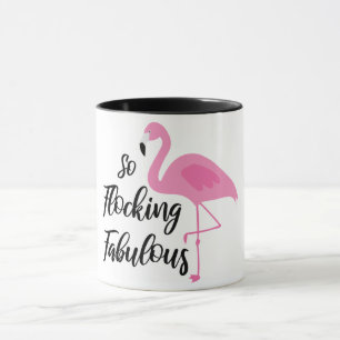 Så flockar Flamingo/Flamingo Mugg