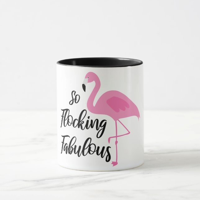Så flockar Flamingo/Flamingo Mugg (Center)