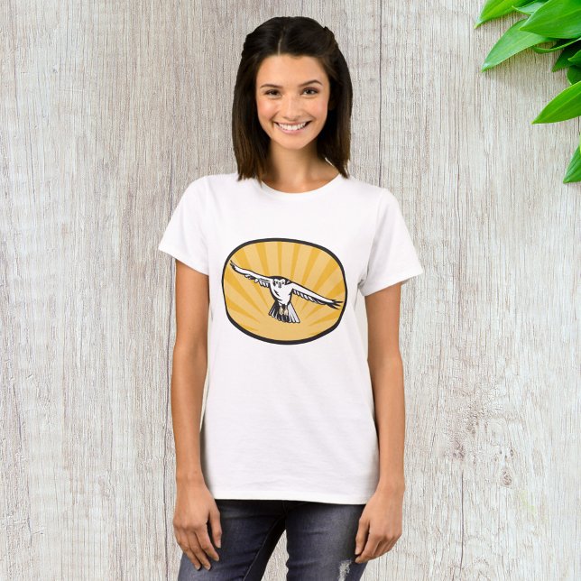Så flygande falk Modig rovfågel T Shirt (Skapare uppladdad)