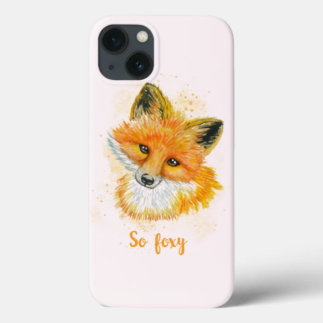 Så Foxy Watercolor Fox (Baksida)