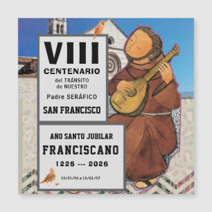 Sa Francisco de Assisi Glansig Poster