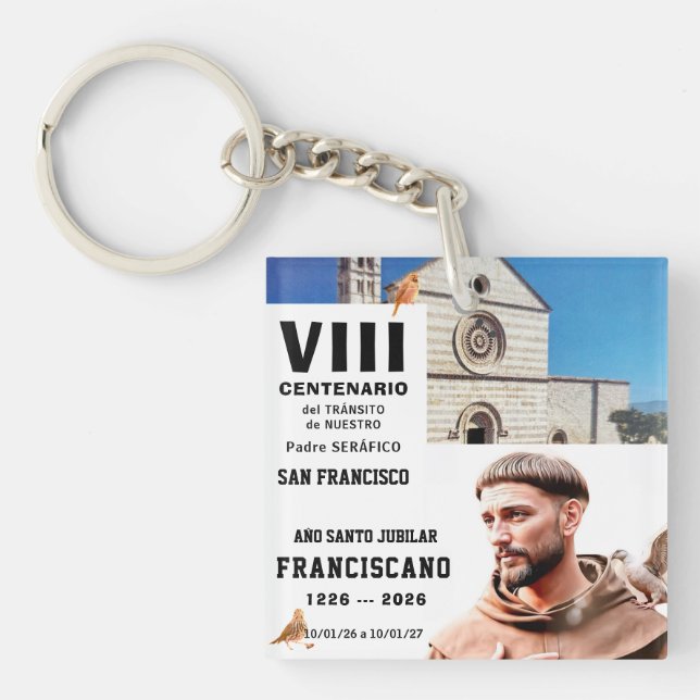 Sa Francisco de Assisi Glansig Poster (Framsidan)