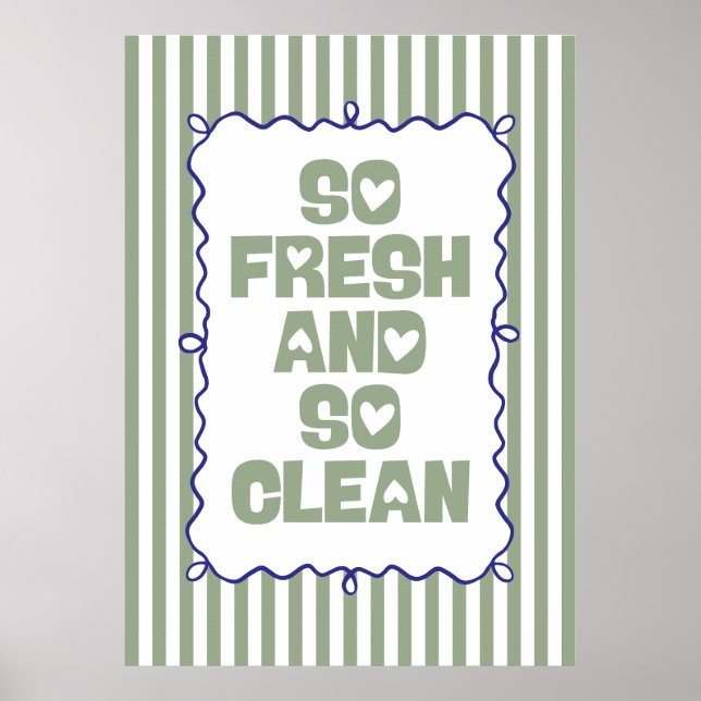 Så fräsch och så ren poster (Framsidan)