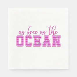 Så fritt som havet pappersservett