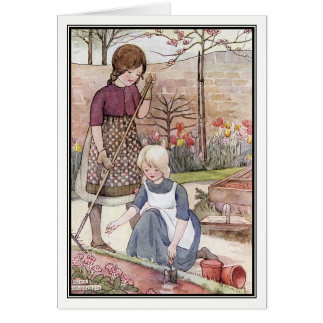 Så frö vid den Anne andersson Hälsningskort (Framsidan)