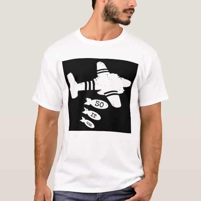 Så går det t shirt (Framsida)