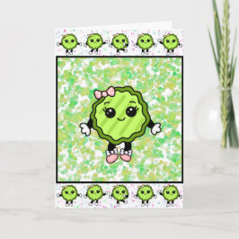 Så glad att jag valde dig  | Rolig vänskapsgurka   Kort