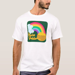 Så Golden Pot från Guld Tecknad T Shirt