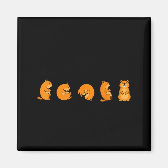 Så gör jag Groundhog Day Favoritsemester  Magnet (Framsidan)