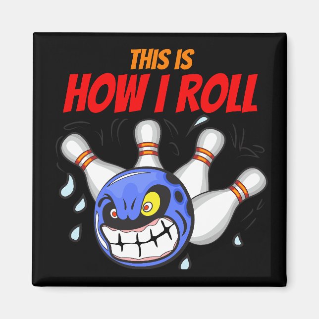 Så gör jag, Ilsken bowling, Svart Magnet (Framsidan)