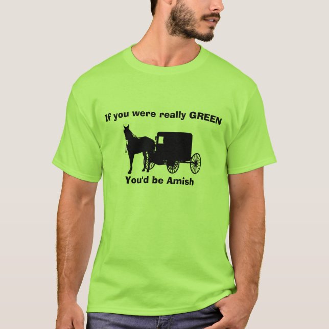 Så grönt, Amish grönt Tee (Framsida)