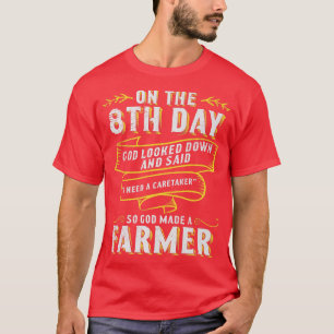 Så Gud gjorde ett jordbruk med en jordbrukare T Shirt