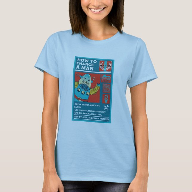 Så här ändrar du en man t shirt (Framsida)