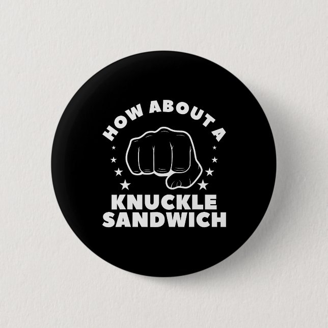 Så här använder du en Knuckle Sandwich Boxing Boxe Knapp (Framsida)