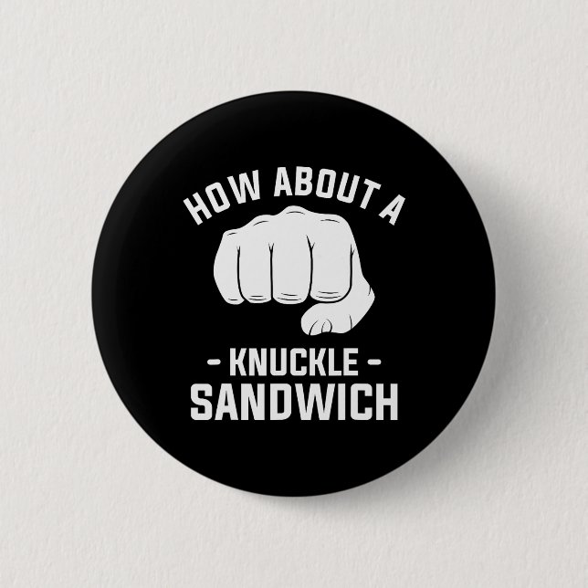 Så här använder du en Knuckle Sandwich Boxing Boxe Knapp (Framsida)