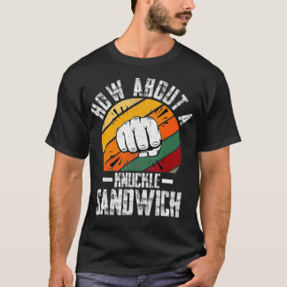 Så här använder du en Knuckle Sandwich Boxing Boxe T Shirt