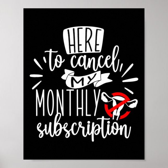 Så här avbryter du min månadsprenumeration poster (Framsidan)