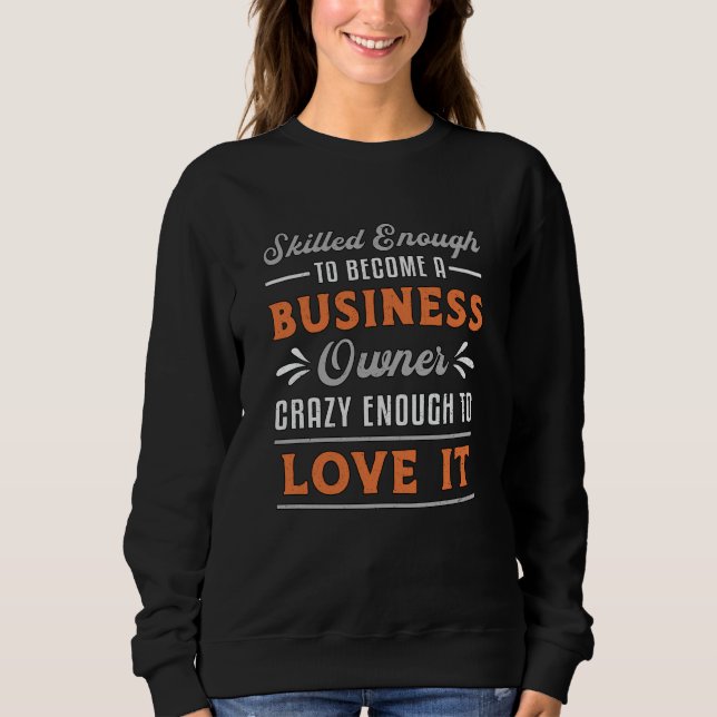 Så här blir du en affärsägare med Chef Manager Fun T Shirt (Framsida)