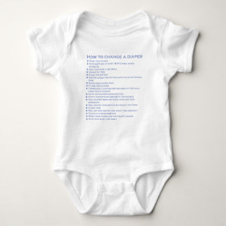 Så här byter du dykdräkt i baby t shirt