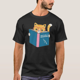 Så här Dödor du en Mockingbird Funny Cat T Shirt