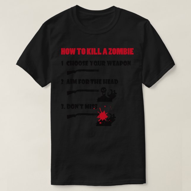 Så här dödor du t shirt (Design framsida)