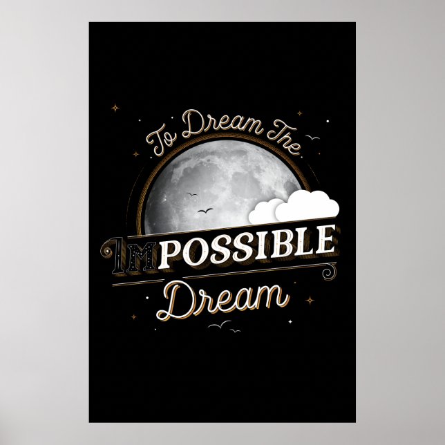Så här Dream Poster den omöjliga drömmen (24x36) (Framsidan)