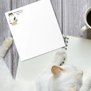 Så här fångar du en katt anteckningsblock