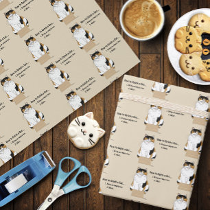 Så här fångar du en katt presentpapper