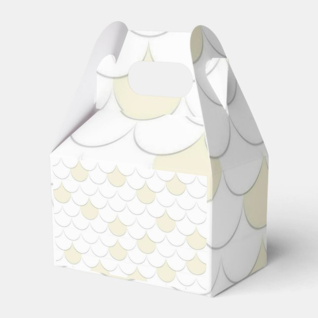 Så här går du till ruta med skalor för Sjöjungfrua Presentaskar (Framsidan Sidan)