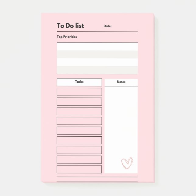 Så här gör du anteckningar efter det post-it block (Framsida)