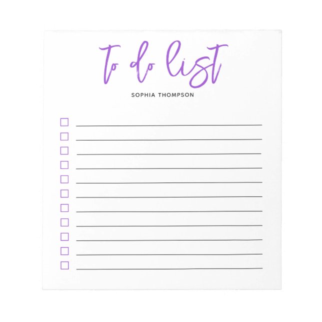 Så här gör du Anteckningsblocket Listpenselskript  Anteckningsblock (Framsida)