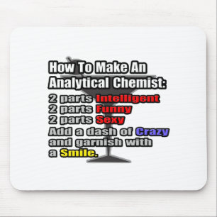 Så här gör du en analytisk kemist musmatta