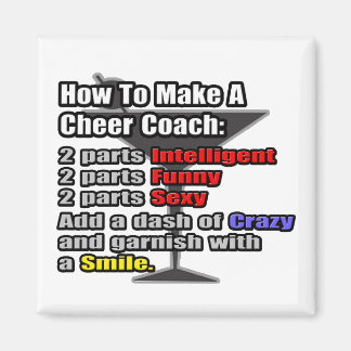 Så här gör du en Cheer Coach Magnet