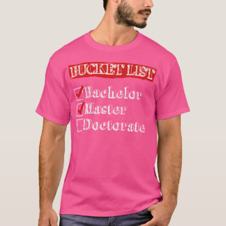 Så här gör du för att lista kandidatexamen i Dokto T Shirt