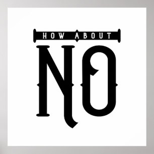 Så här gör du ingen typografi poster